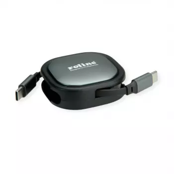 ROLINE USB 2.0 įtraukiamas laidas C-C ST/ST 1,2m
