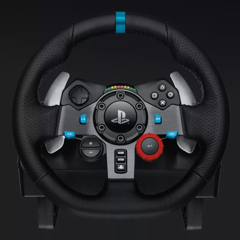 Logitech G29 Vairas su pedalais PlayStation 3, PlayStation 4, PC, USB, juodas