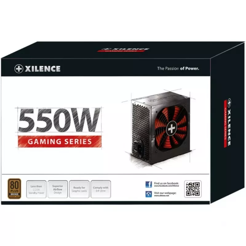 Maitinimo blokas Xilence Performance A+ XN215 550 W
