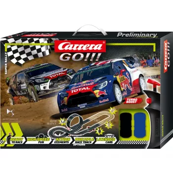 Racetrack GO Super Rally 4,9 m lenktynių trasa