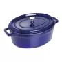 Ketaus puodas Staub Cocotte 5,5 L mėlynas