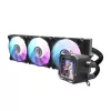 Darkflash DV360S vandens aušintuvas CPU 360mm radiatorius, RGB apšvietimas, juodas