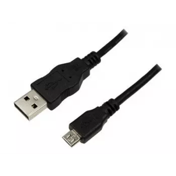 LogiLink USB 2.0 jungiamasis laidas, 1,8 m, juodas, USB-A kištukas – USB-B Micro kištukas, atitinka USB 2.0 (CU0034)