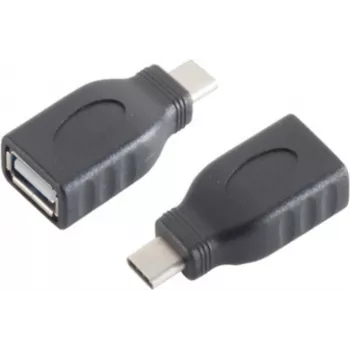 Keitiklis S/CONN 13-20013 USB 3.1 C į USB 2.0 A juodas