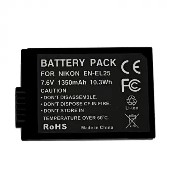 NIKON EN-EL25 baterija, 1350 mAh