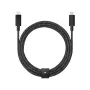USB laidas Native Union Belt USB 2.0 Type-C į Type-C 2,4 m juodas