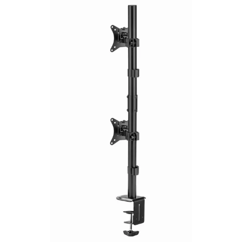 Monitoriaus laikiklis Gembird MA-D2-02, stalo ranka, maksimali apkrova 9 kg