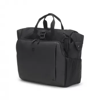 DICOTA Eco Top Traveller GO 39.6 cm 15.6 inch Juoda kuprinė su rankena ir petnešomis