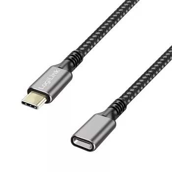 USB 3.2 Gen1 Type-C ilginimo laidas, USB-C (vyriškas) į USB-C (moteriškas), PD, 2 m