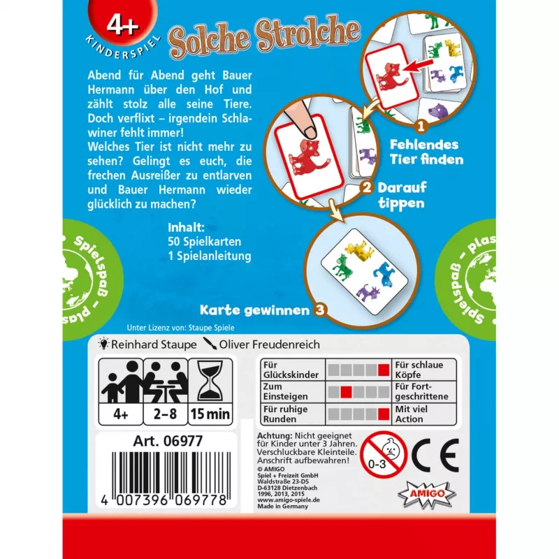 Solche Strolche, Atminties žaidimas