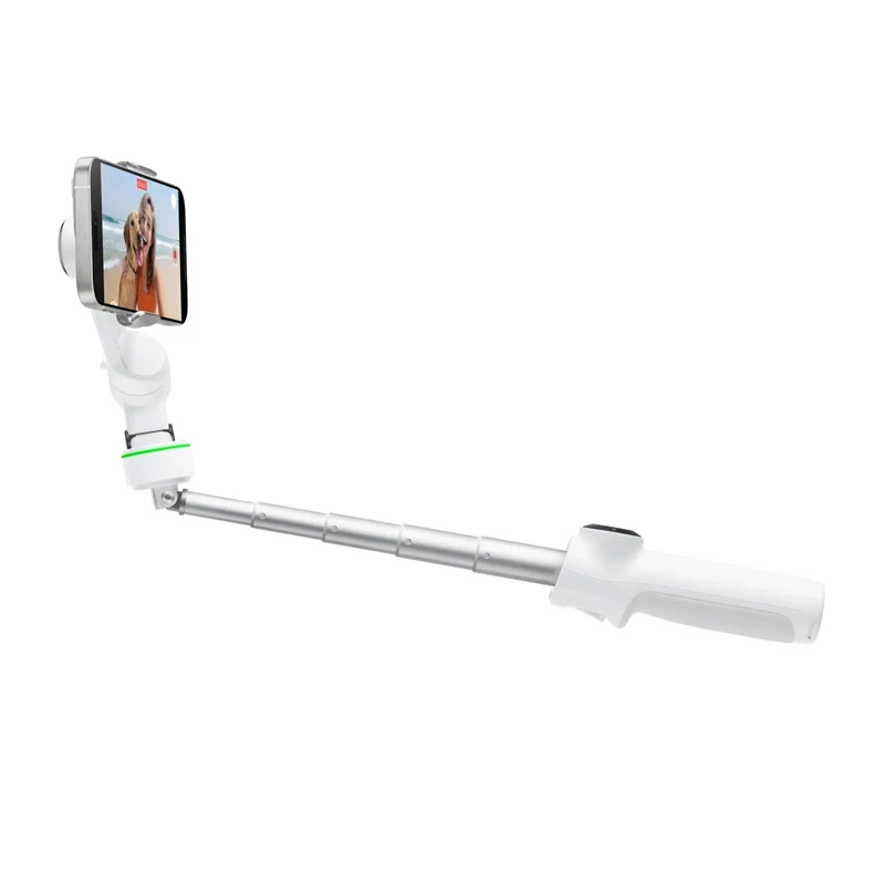 Insta360 Flow 2 Pro AI Tracker Stabilizatoriaus rinkinys (baltas)