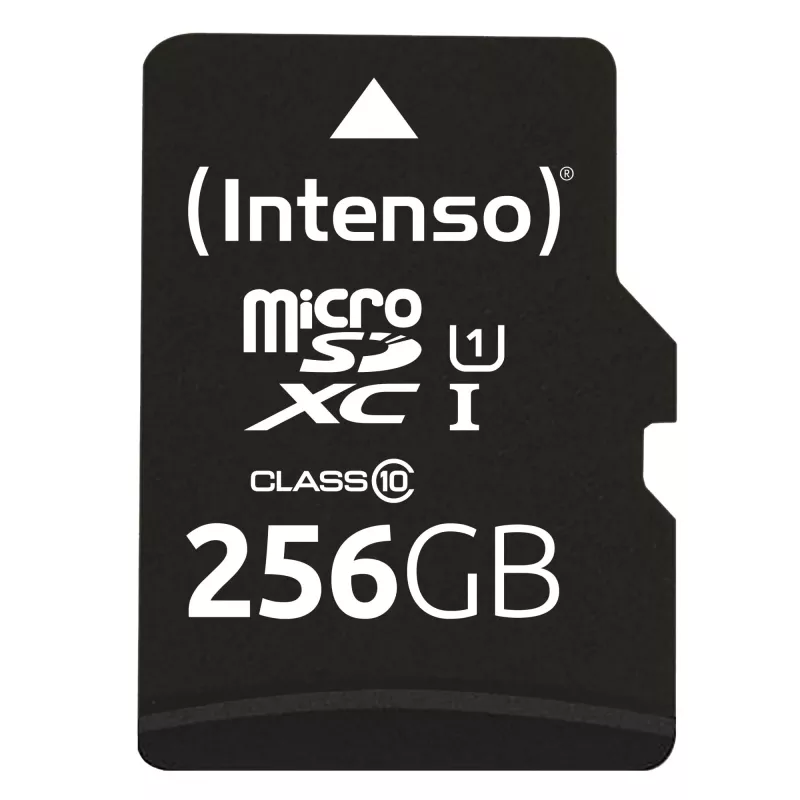 Intenso 256GB UHS-I microSD Performance Class 10 atminties kortelė