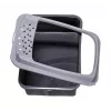 Katės tualetas DIAMENTIQ Bonita pilkas plastikinis 571×392×209 mm, 1 kg