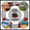 Įkroviklis Einhell Power X-Car Charger 3A 12V cigarečių degikliui raudonas
