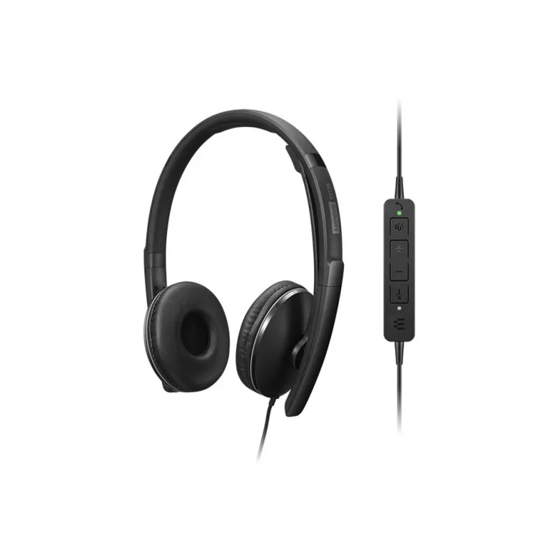 Lenovo 4XD1M45627 ausinės / headset laidinės, lankeliu, USB Type-C, juodos