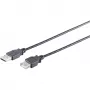 USB kabelis ShiverPeaks S/CONN 13-24045 USB 2.0 3 m Juodas