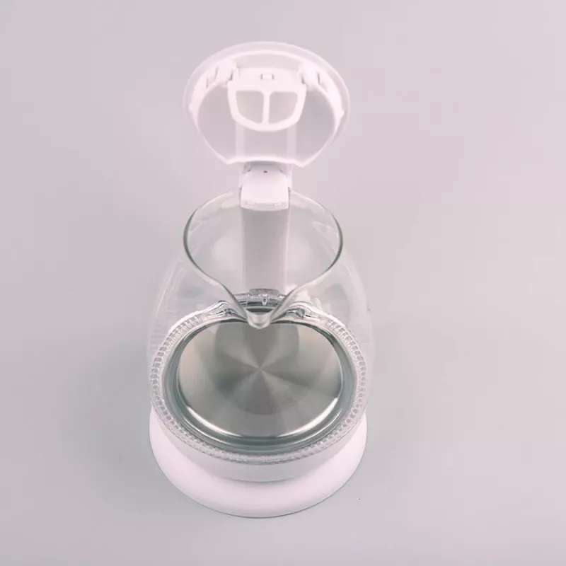 Elektrinis virdulys Maestro MR-055 Baltas – 1 L, 1100 W, stiklinis korpusas, apšvietimas, vandens lygio indikatorius