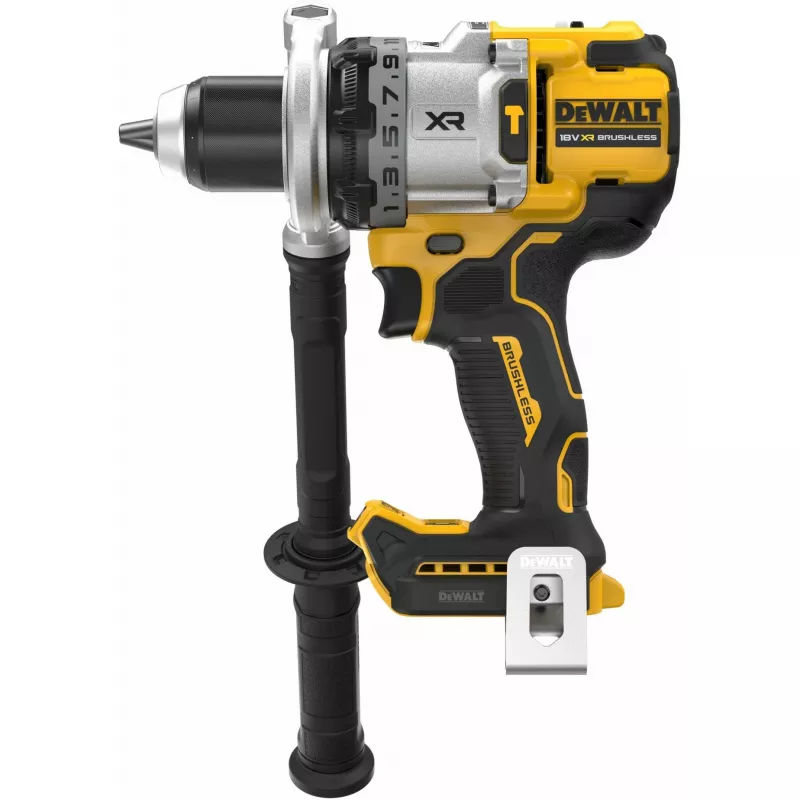 Gręžtuvas DeWalt DCD1007NT-XJ, 18V bešepetėlis, 3 greičiai, 2250 sūkių/min, greitai užveržiama griebtuvė (1,5–13 mm), 1,85 kg