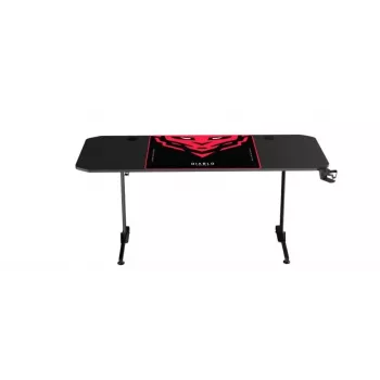 Stalas DIABLO CHAIRS X-Mate Black Rectangular Carbon Fibre 1600x750x755 mm