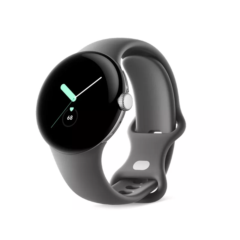 Google Pixel Watch - Polished Silver - išmanusis laikrodis su dirželiu