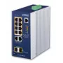 Valdomas jungiklis PLANET IGS-4215-8UP2T2S L2/L4 Gigabit Ethernet PoE 10 prievadų