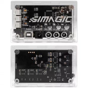 Valdymo blokas haptikai Simagic P2000-HCB su USB jungtimi