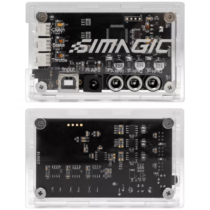 Valdymo blokas haptikai Simagic P2000-HCB su USB jungtimi