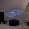 LED dekoratyvinė automobilio lempa MANTA SNL121RGB RGB 3D šviesa automobiliams ir motociklams