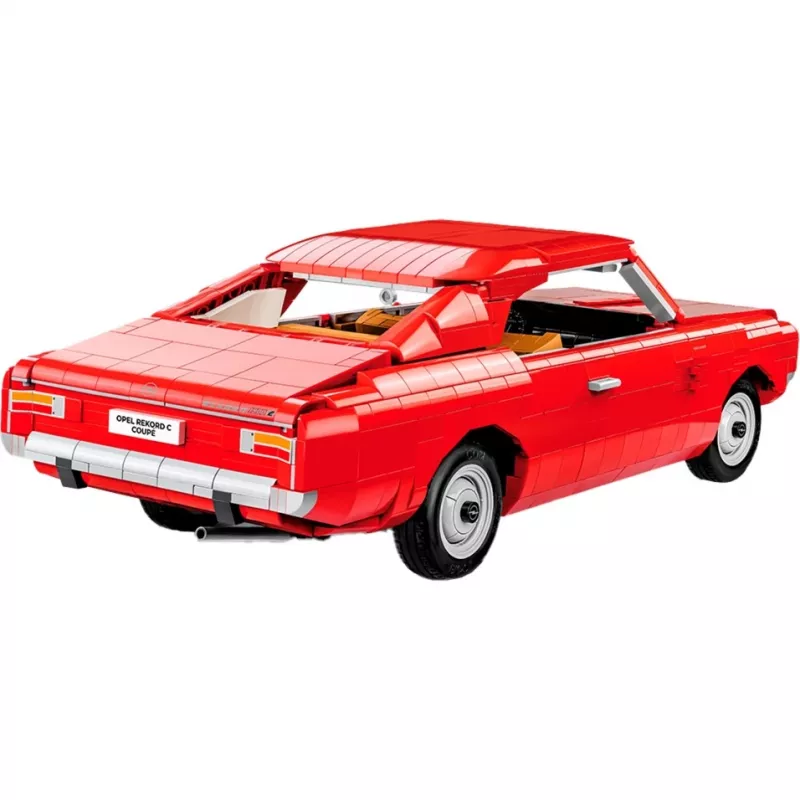 Konstrukcinis žaislas Cobi Opel Rekord C Coupe mastelis 1:12 modelis COBI-24345, kolekcinis statybos rinkinys