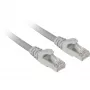 Tinklo kabelis Sharkoon Patch SFTP RJ-45 Cat.7a 2m Pilka