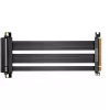SilverStone SST-RC05-220 PCIe 4.0 x16 „riser“ kabelis, 22 cm, juodos spalvos