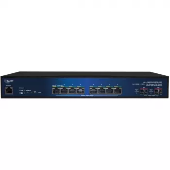 ALLNET Apollo pilnai valdomas Layer2+ 10 prievadų• 8x 2.5GB• PoE biudžetas 240W• 2x - Maršrutizatorius - WLAN (ALL-SGC5410PM-10G)