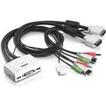 TRENDnet kabelių rinkinys DVI-I, USB ir garsui KVM TK-232DV 3m
