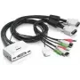TRENDnet kabelių rinkinys DVI-I, USB ir garsui KVM TK-232DV 3m