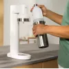 Brita 1046738 karbonizavimo butelis gazuotam vandeniui, nerūdijantis plienas, 650 ml, 77 mm skersmuo, 278 mm aukštis
