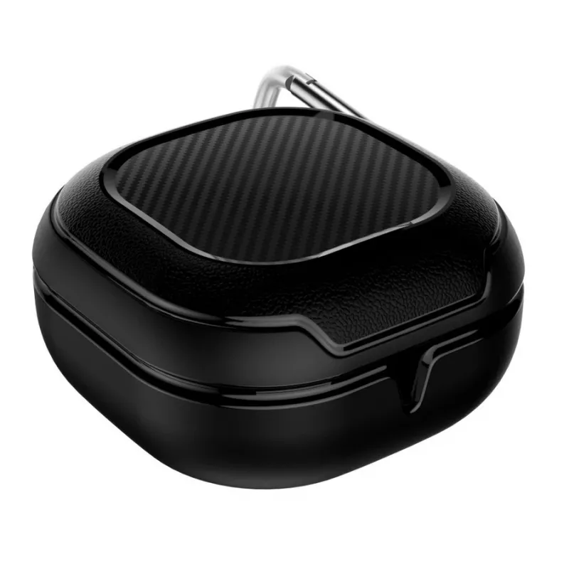 TECH-PROTECT Rough Carbon Samsung Galaxy Buds 2 PRO/2/LIVE/PRO dėklas juodas