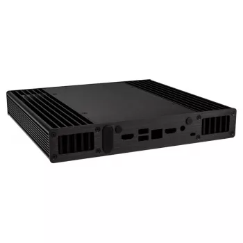 PC korpusas Akasa Plato X7D mažo formato juodas