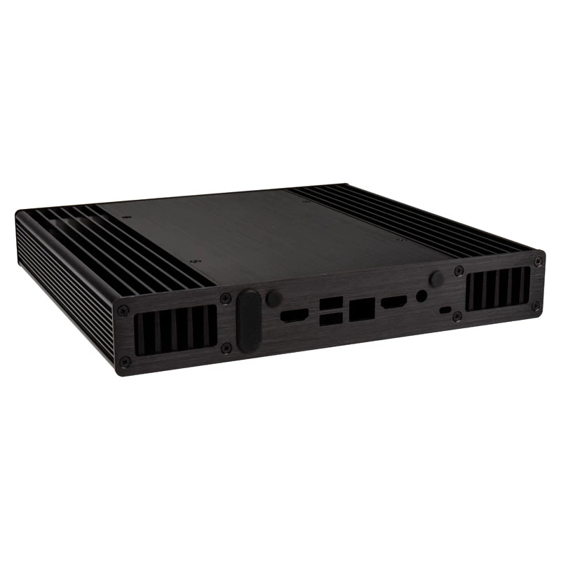 PC korpusas Akasa Plato X7D mažo formato juodas