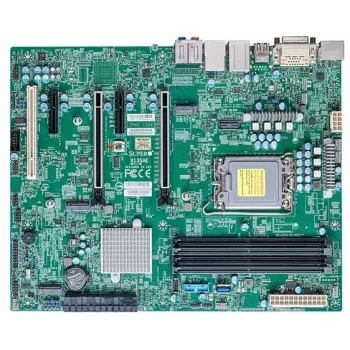 Supermicro X13SAE pagrindinė plokštė - ATX - LGA1700 lizdas - W680 mikroschemų rinkinys - USB 3.2 Gen 1, USB 3.2 Gen 2, USB-C Gen 2x2 - Gigabit LAN, 2.5 Gigabit LAN - Integruota grafika (reikalingas CPU)