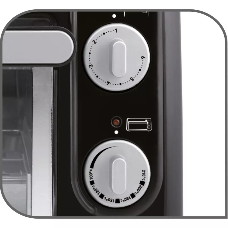 Skrudintuvas Tefal TL6008 2 griežinėliai 1300 W Aliuminis Juodas