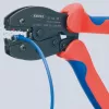 Knipex PreciForce 975236 SB presavimo replės – izoliuotos rankenos juoda, mėlyna, raudona