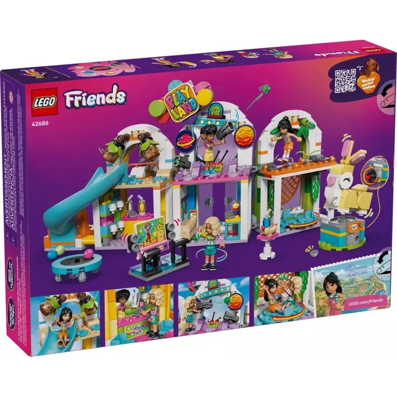 LEGO FRIENDS 42686 Smagus vidaus žaidimų aikštelės rinkinys