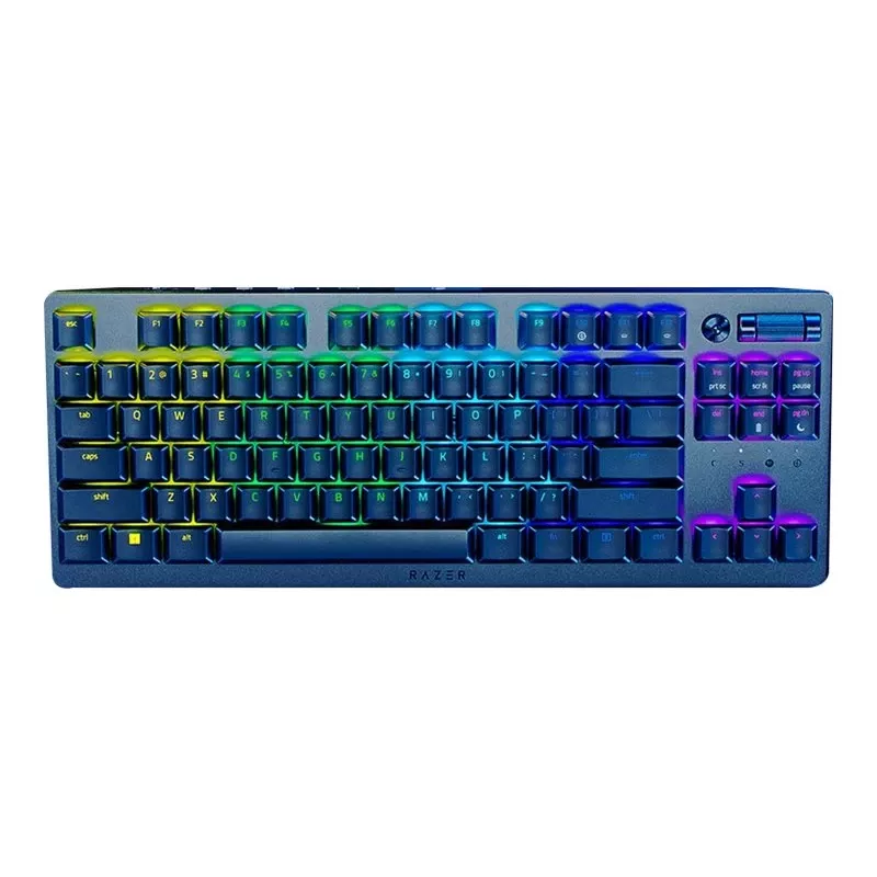 Razer DeathStalker V2 Pro Tenkeyless klaviatūra, žaidimų, USB / Bluetooth, QWERTY, juoda