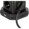 Maitinimo bokštas Brennenstuhl 1153560010 — 8 lizdai, 2×USB-A, 1×USB-C, juodas