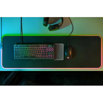 Steelseries APEX 3 TKL klaviatūra USB QWERTY JAV anglų Juoda