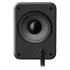 2.1 kompiuterinės garsiakalbių sistemos DEFENDER V12 11W RMS USB, 3,5 mm, žemų dažnių garsiakalbis, juoda, 223×115×130 mm