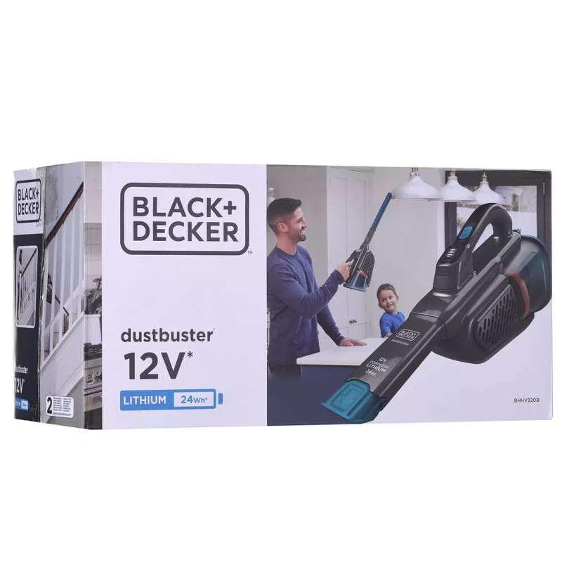 Black & Decker Dustbuster BHHV320B-QW belaidis 12 V siurblys rankoje