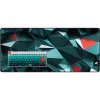 Žaidimų klaviatūra Sharkoon SKILLER SGK50 S3 Design Bundle D1 pilkai žalia raudona – laidinė, kompaktiškas išdėstymas