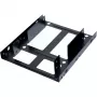 Montavimo rėmelis ULTRON Internal 2x2.5 SSD/HDD Metal black (377215)