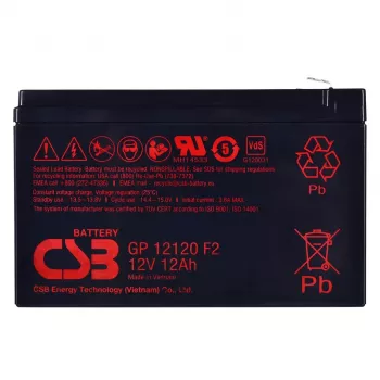 Nauja CSB baterija 12Ah 12V Originali skirta APC UPS